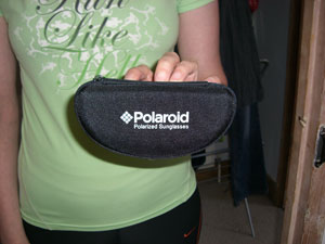 Polaroid polarised sunglasses case